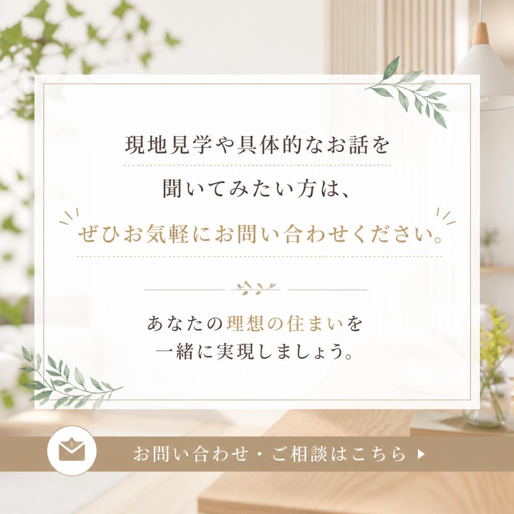 まずはお気軽に問い合わせを！