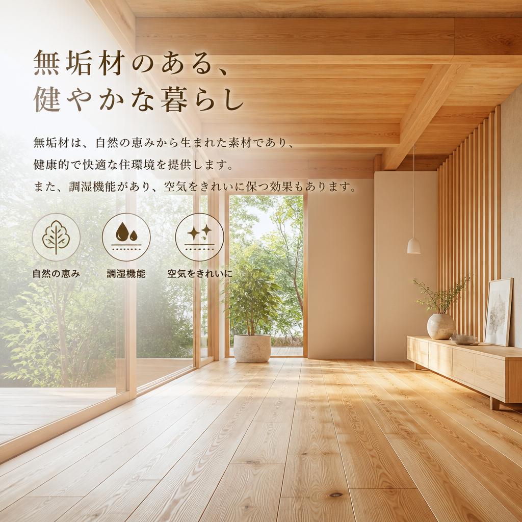 自然素材の魅力