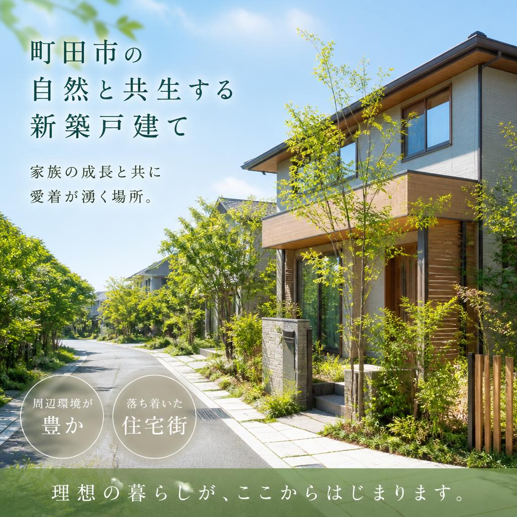 町田市の新築戸建て：夢が広がる場所