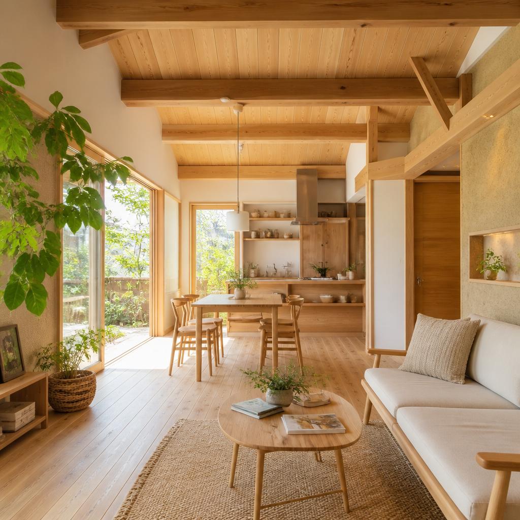自然素材を活かしたリフォームで笑顔溢れる快適な空間を実現しよう！