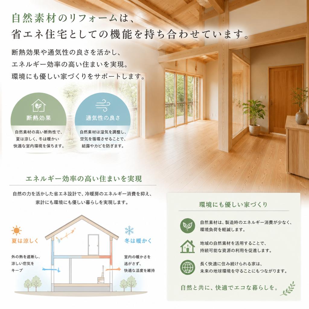 エコ住宅としての省エネ効果