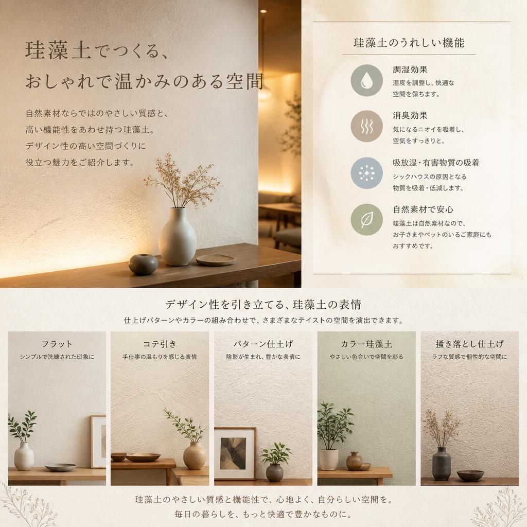 彩り豊かな居住空間の実現