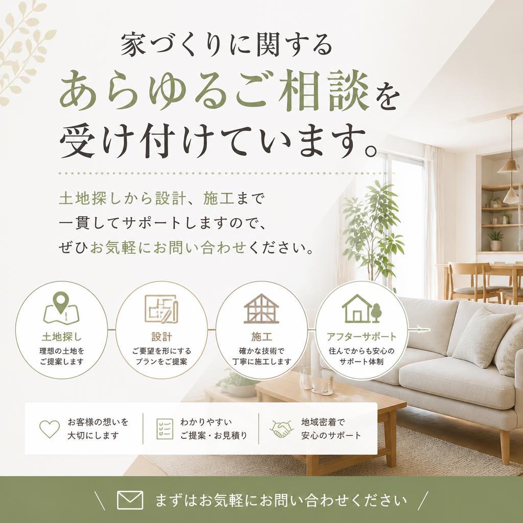 お気軽にご相談を！