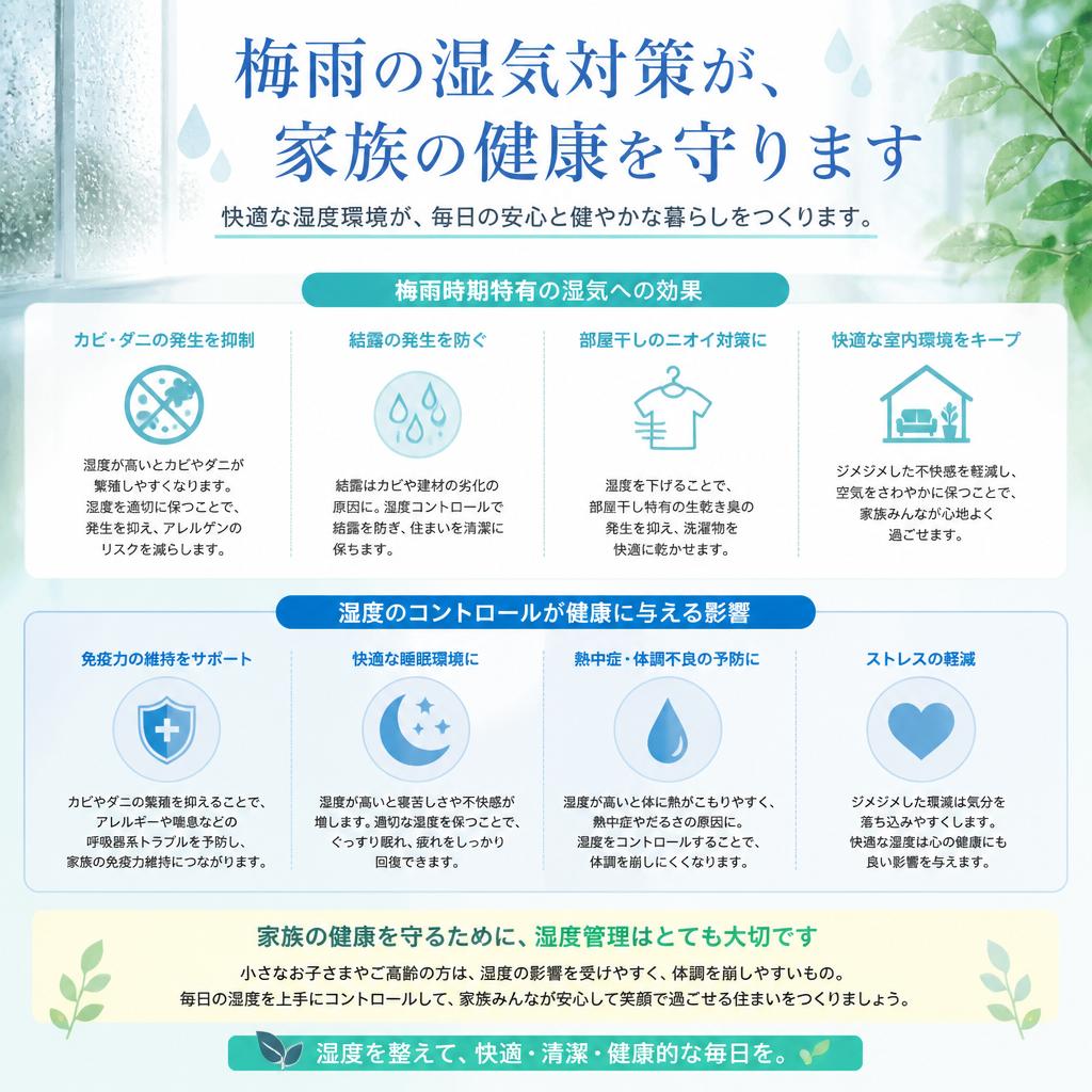 梅雨対策としての珪藻土