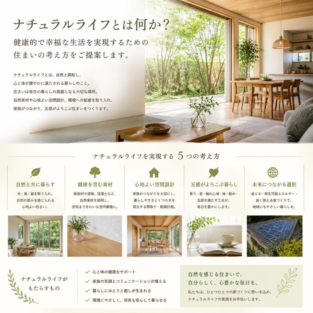 健康をサポートするナチュラルライフ