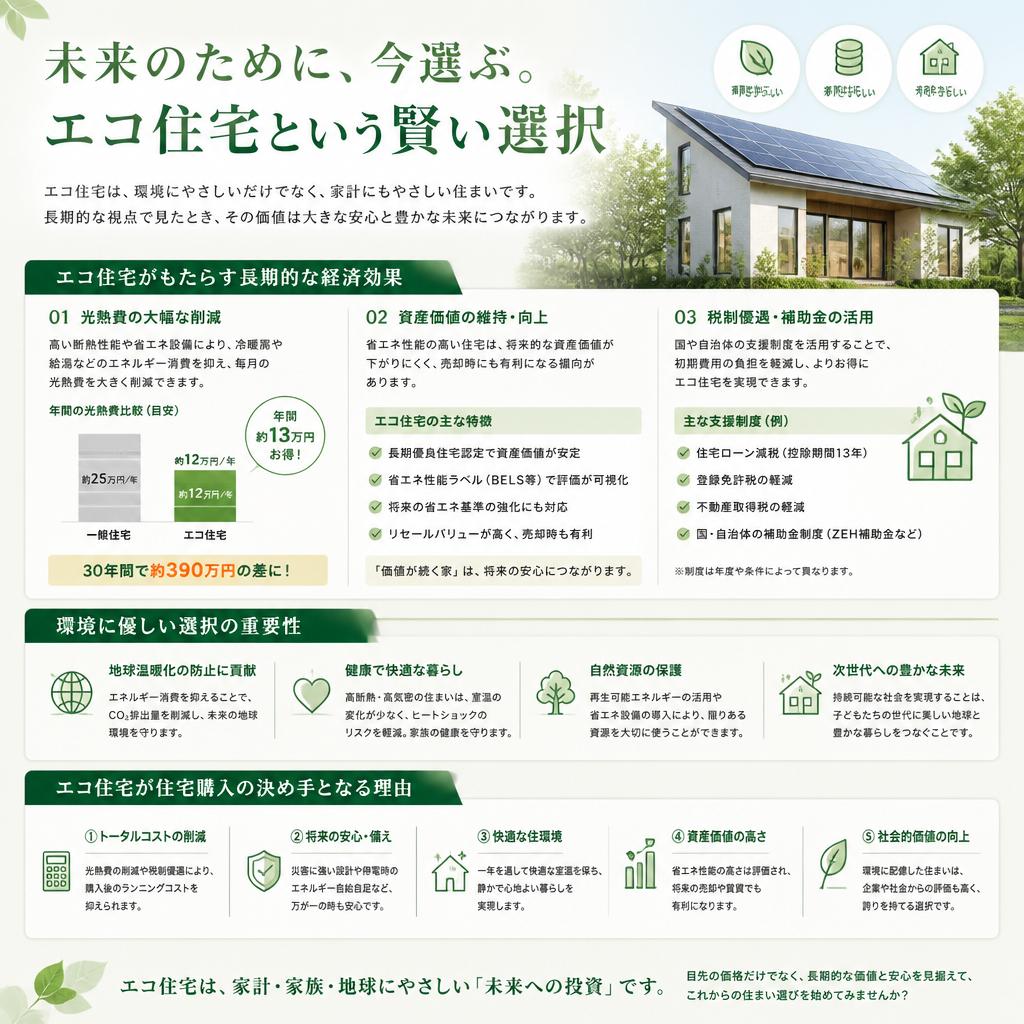 環境配慮と経済効果