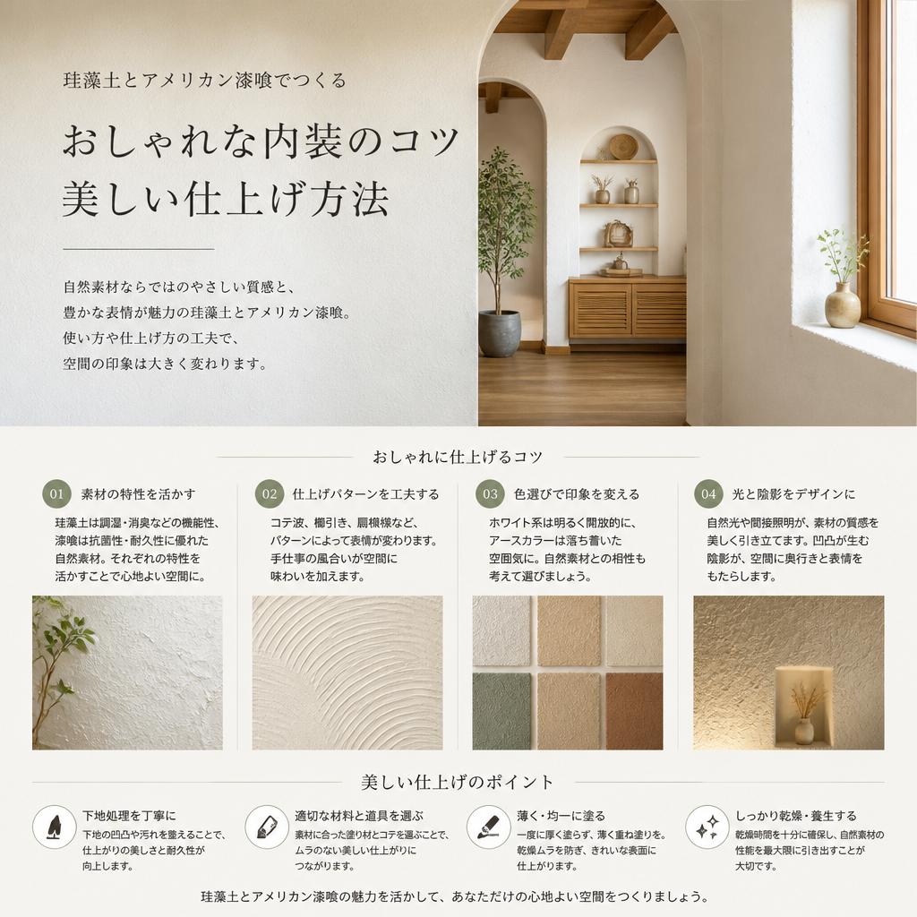おしゃれな内装デザインの基本