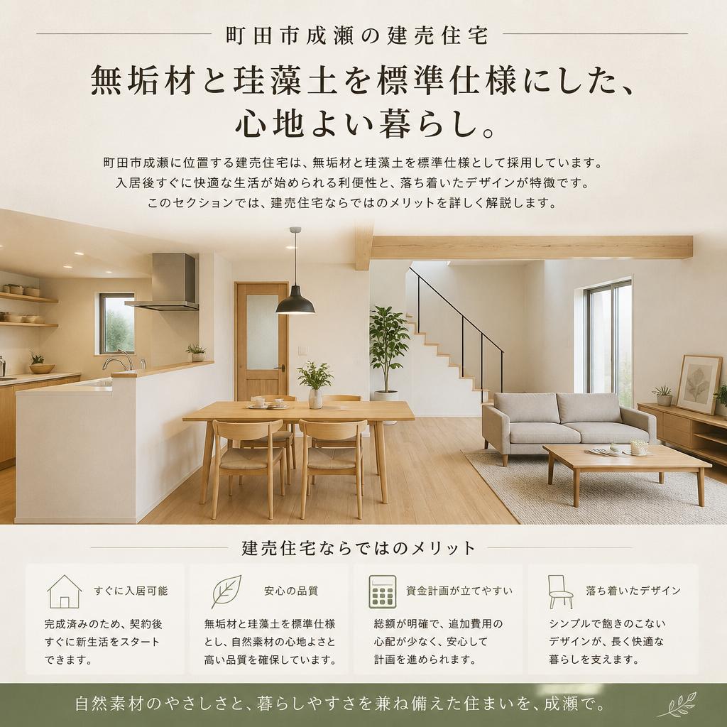 建売住宅の魅力｜手軽に実現する高品質な住まい
