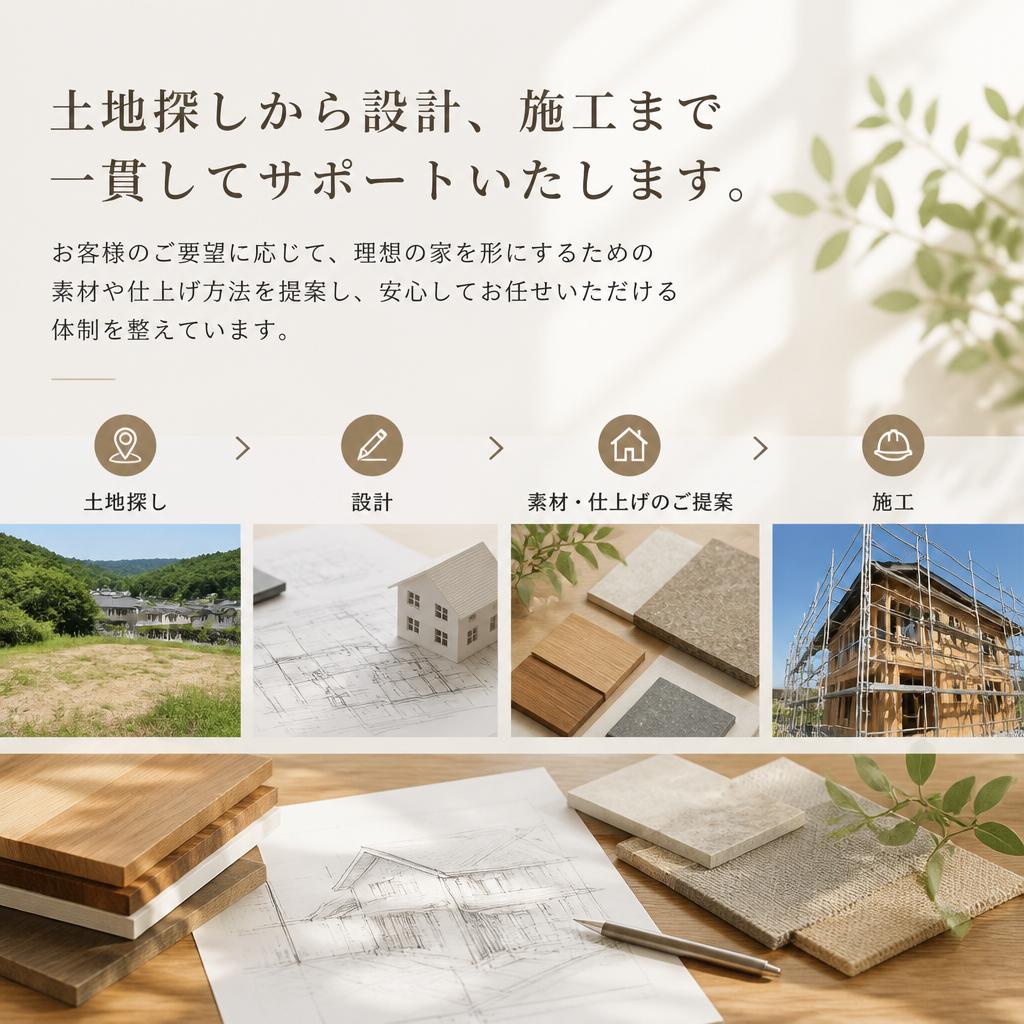 安心の住まいを提供するために